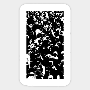 Crowd Streetwear Sticker